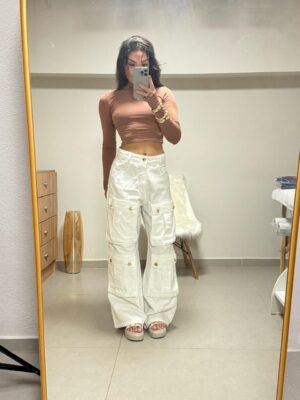 Calça cargo collor