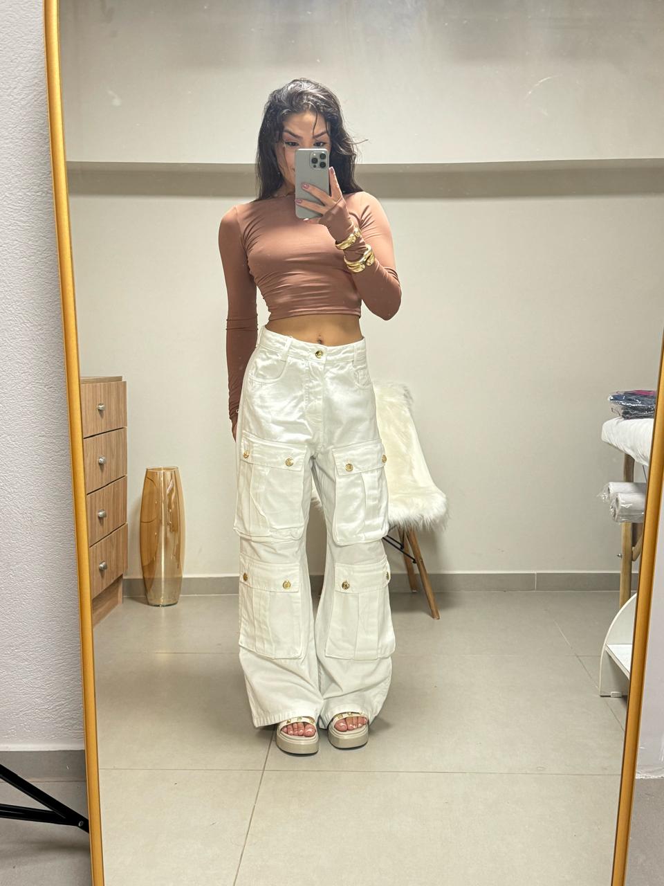 Calça cargo collor