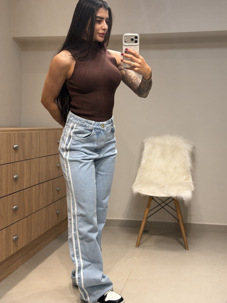 Calça Listras