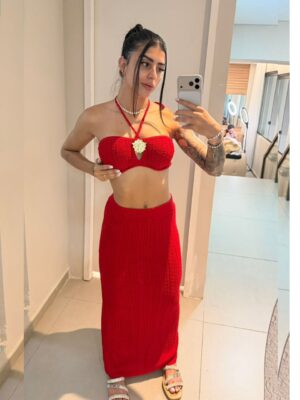 Conjunto tricô