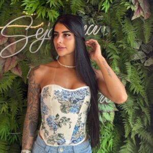 Corset amarração