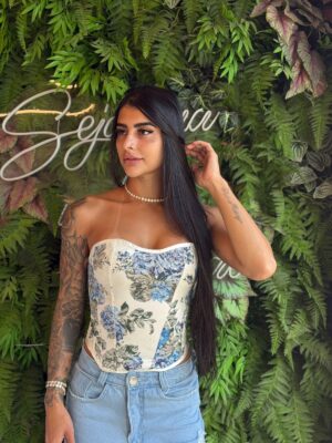 Corset amarração
