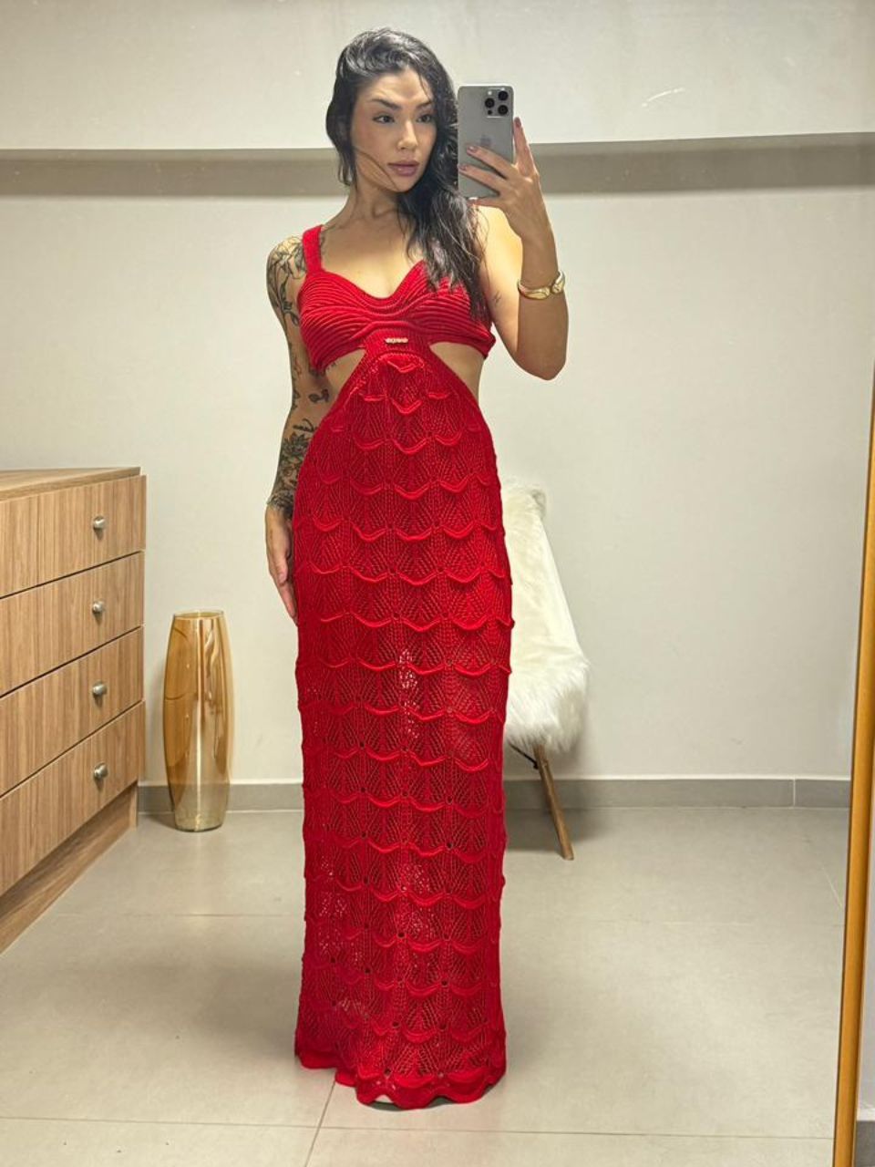 Vestido Yara tricô