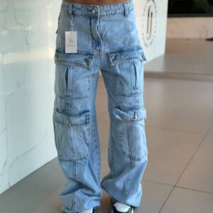 CALÇA CLARA BOLSOS